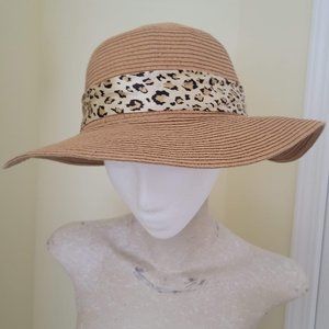 Straw boho sunhat